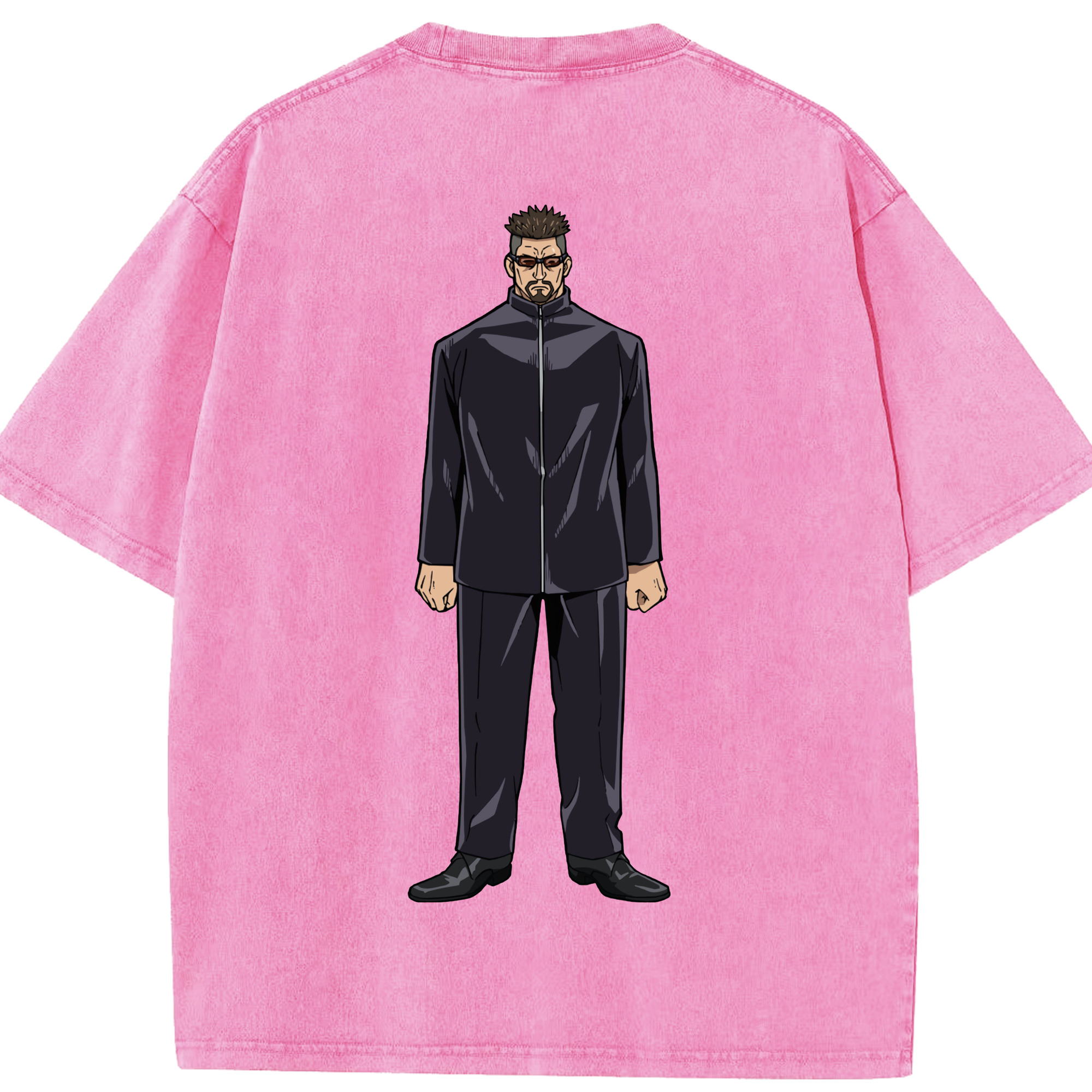 （画像用） 呪術廻戦 Jujutsu Kaisen 綿100% ヴィンテージ風 半袖Tシャツ（背面プリント）
